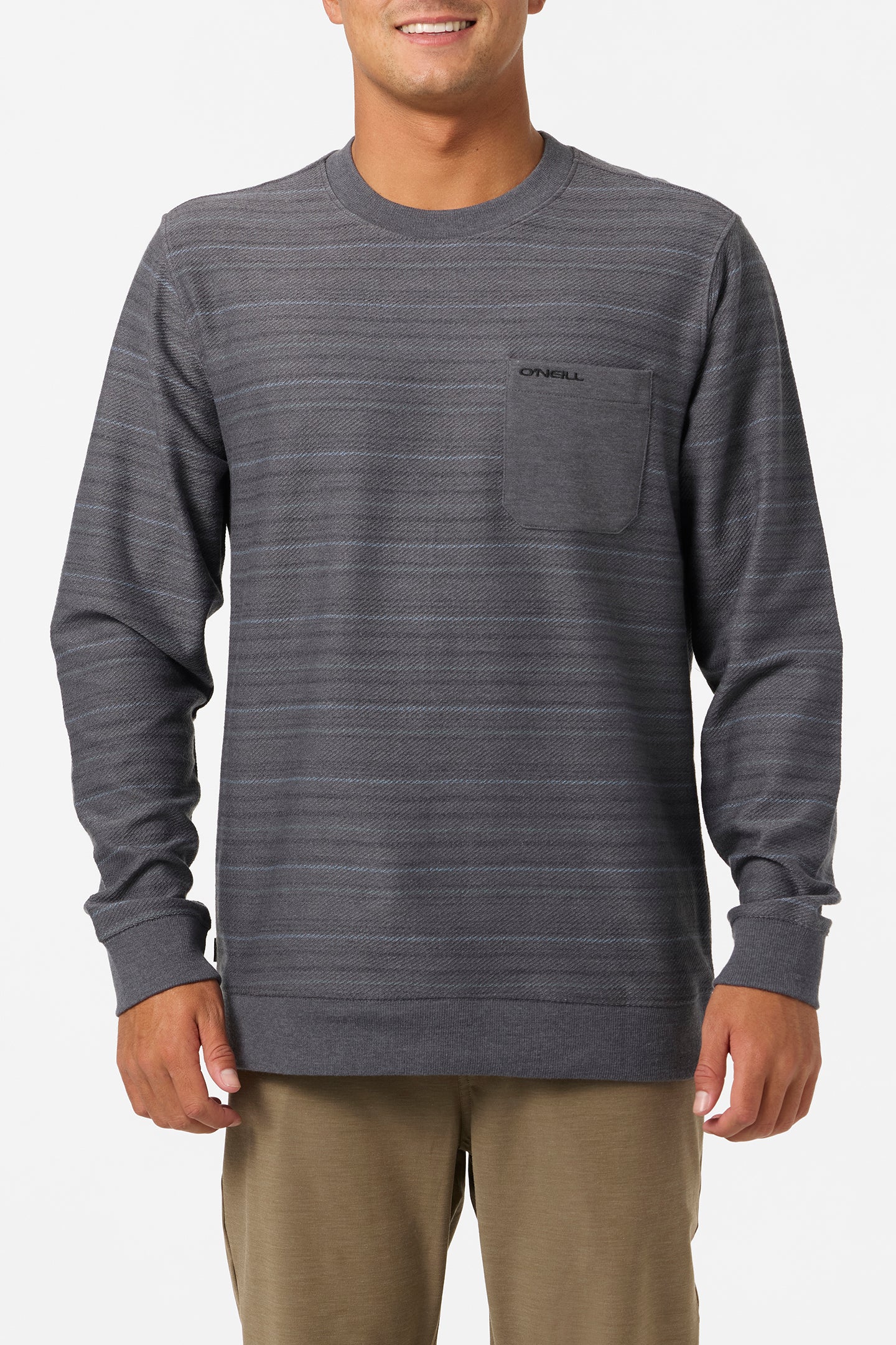 Bavaro Blocked Crew Neck Fleece