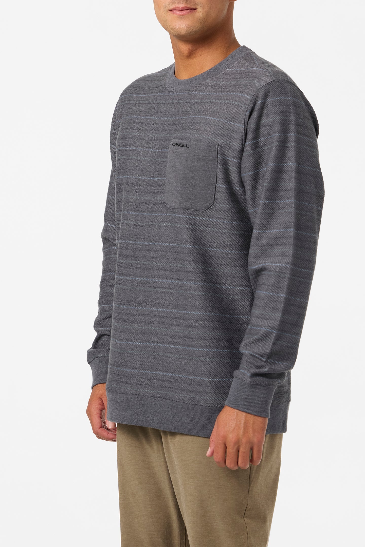 Bavaro Blocked Crew Neck Fleece