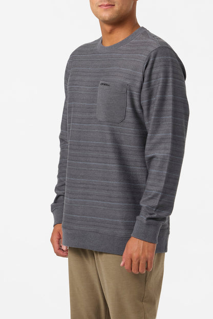 Bavaro Blocked Crew Neck Fleece