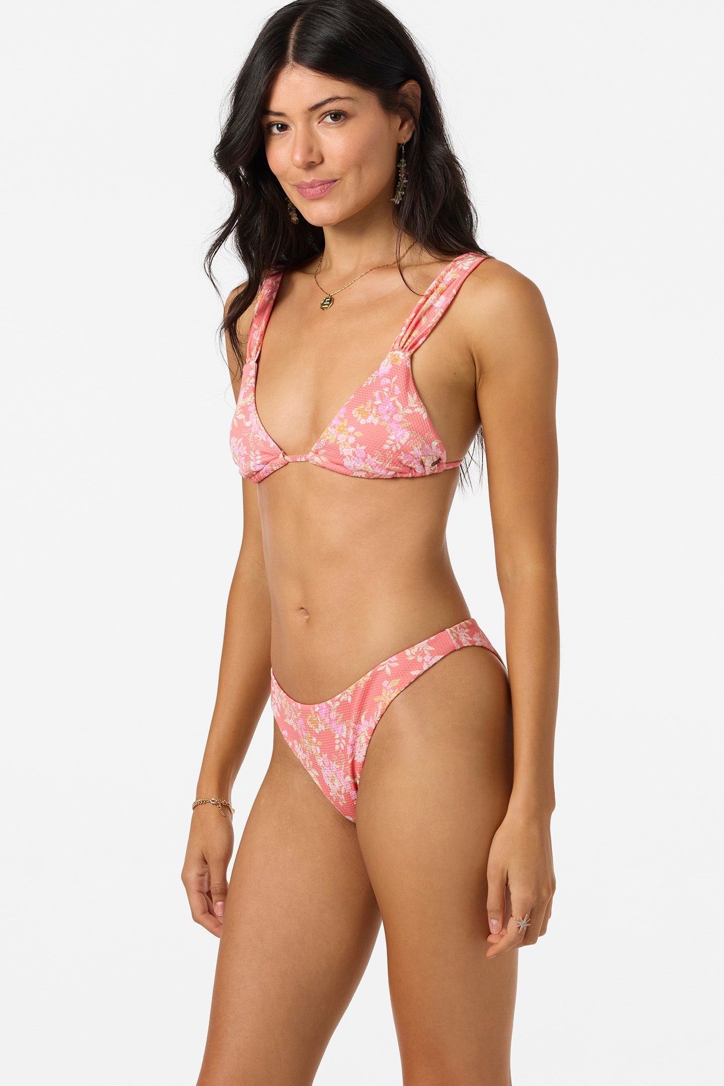 Nayomi Floral Menorca Triangle Top