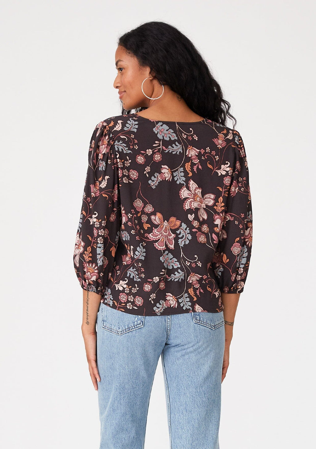 Coraline Tie Front Top
