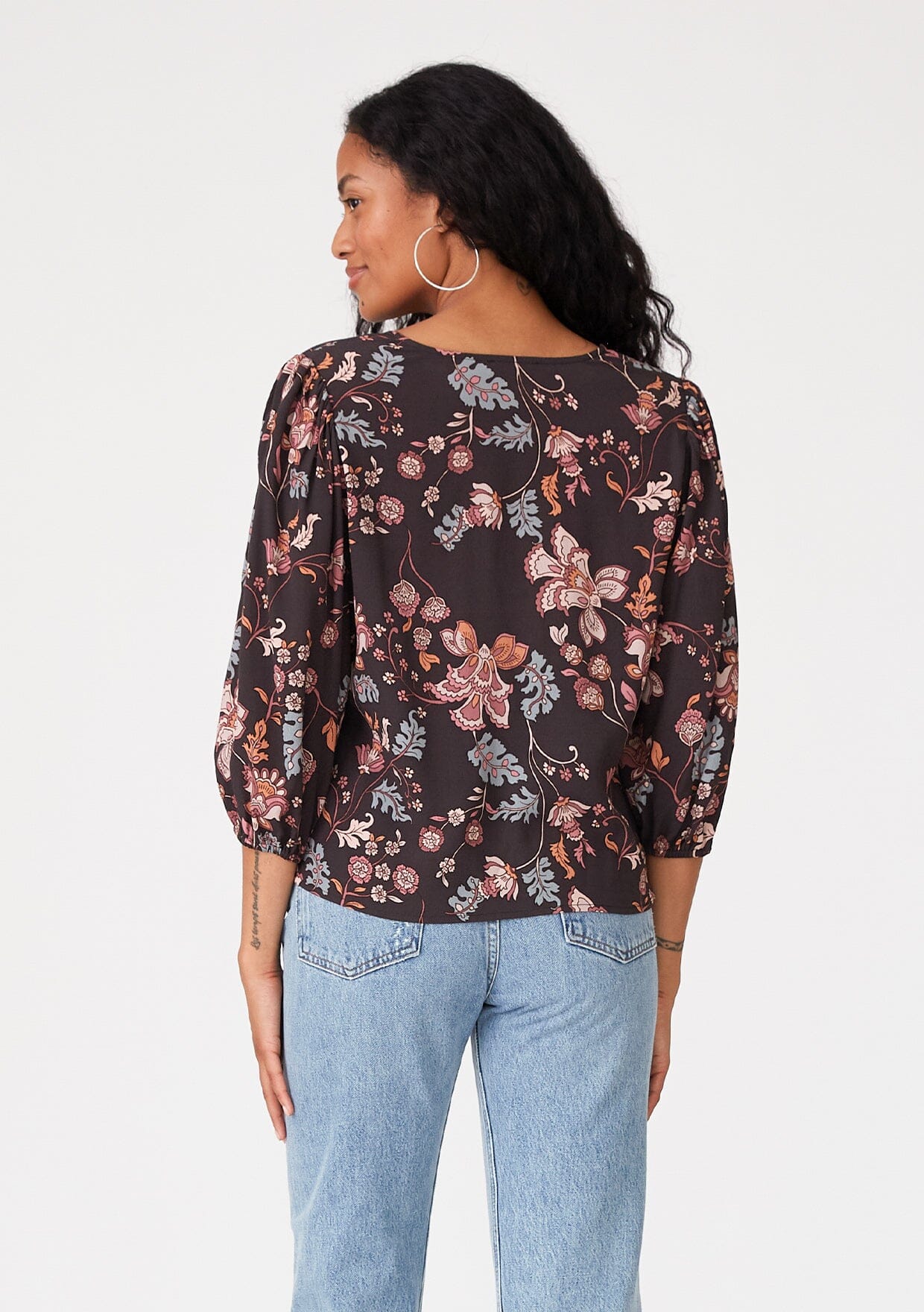 Coraline Tie Front Top