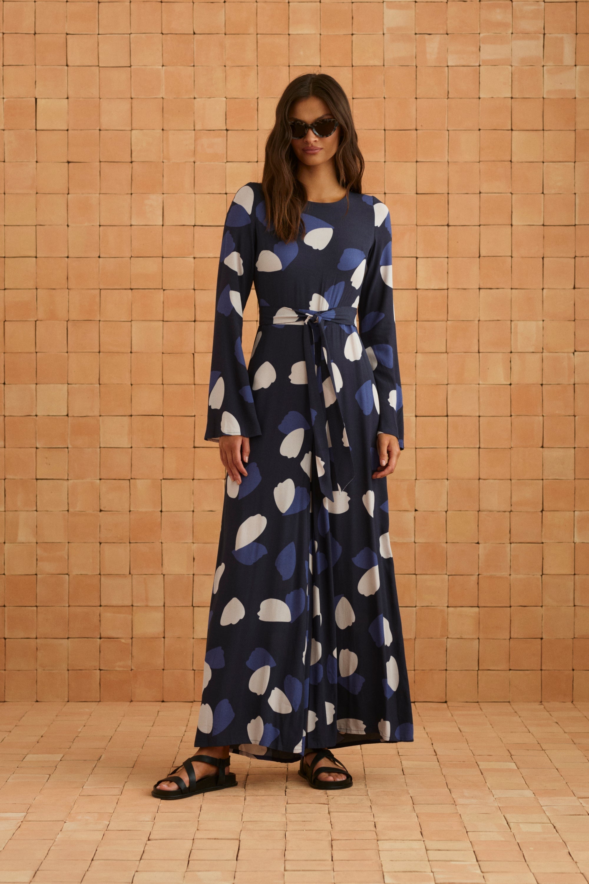 Hazel Jumpsuit In Nigella