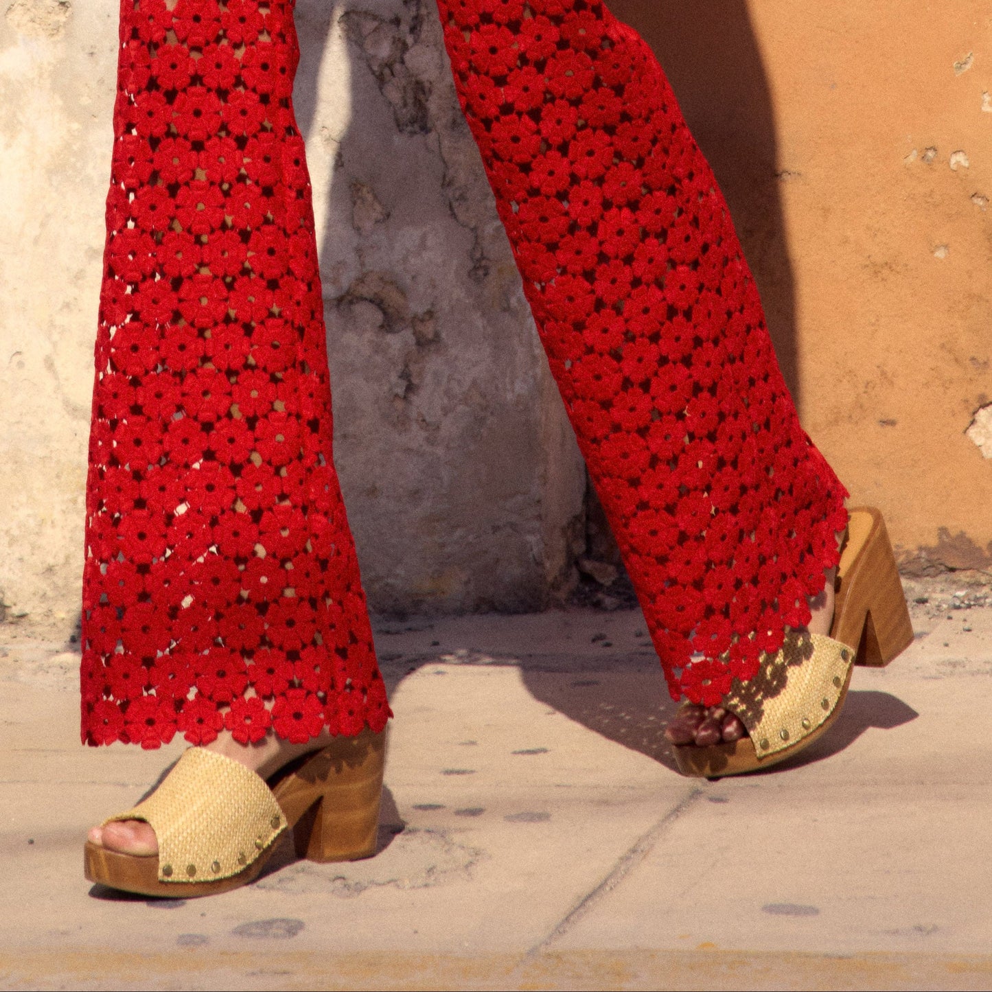 Donna Heels In Raffia