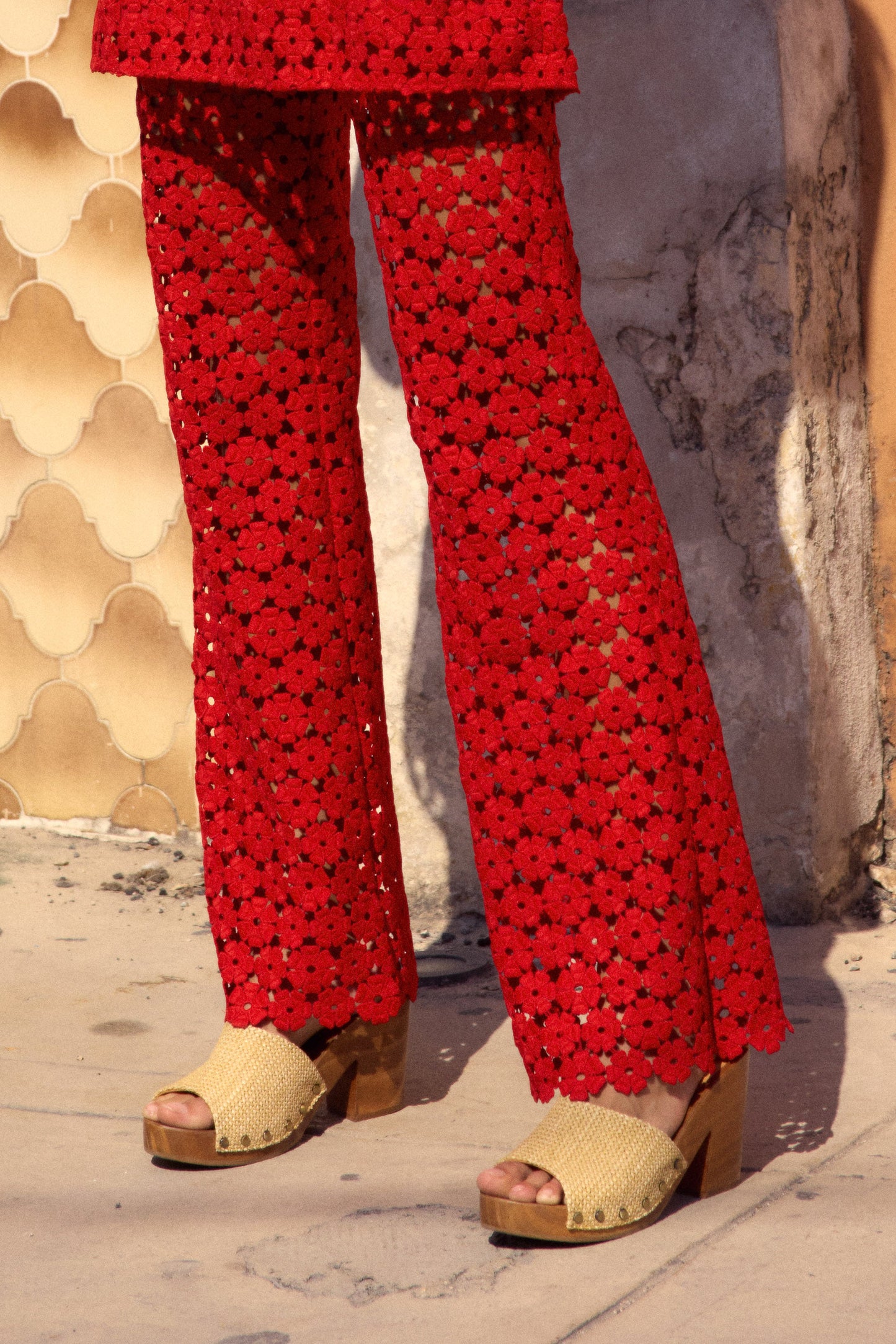 Donna Heels In Raffia