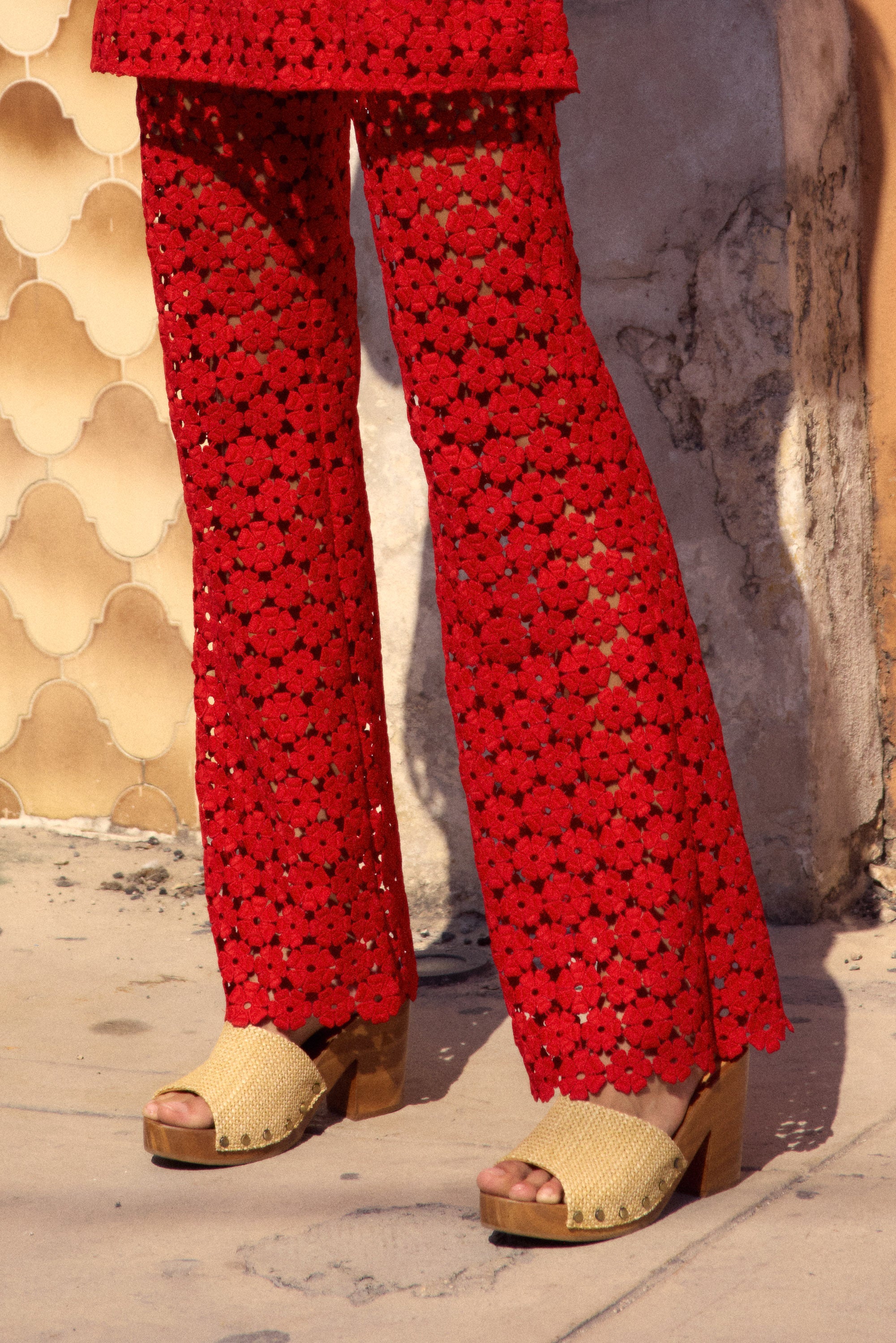 Donna Heels In Raffia