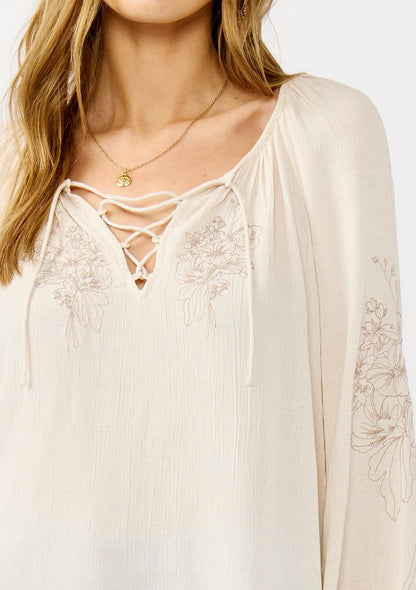 Amara Embroidered Blouse