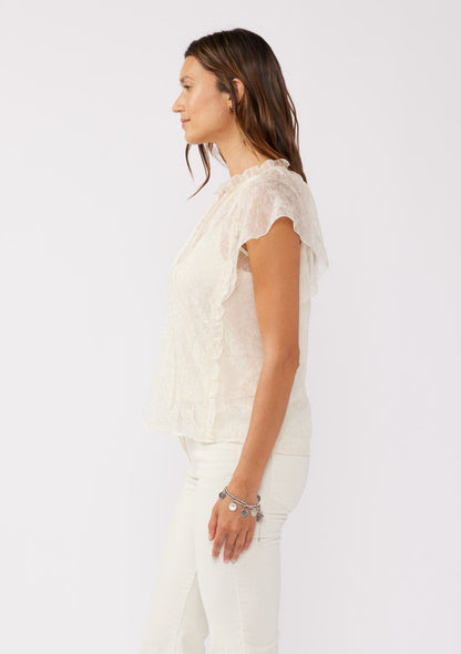 Emily Flutter Sleeve Top