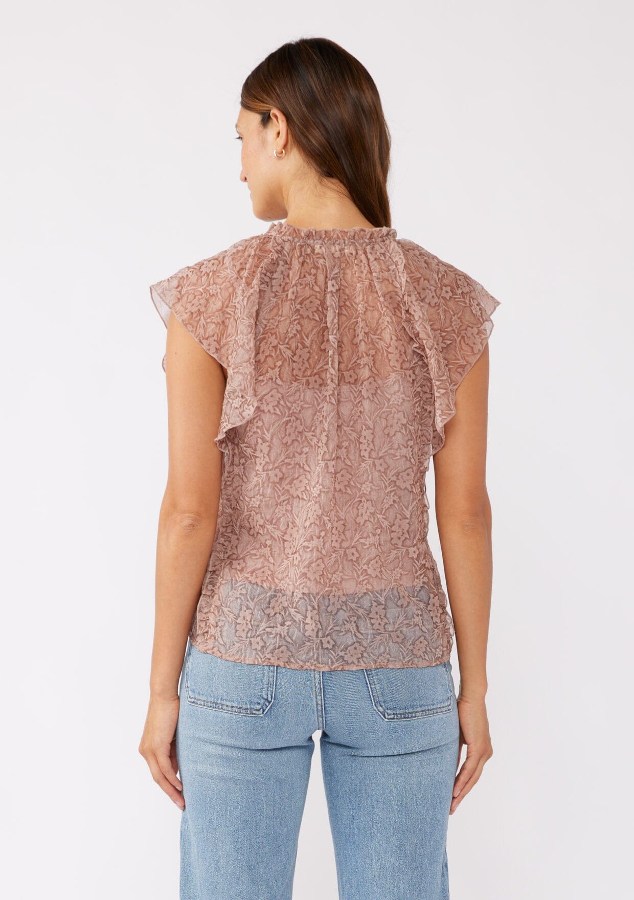 Emily Flutter Sleeve Top