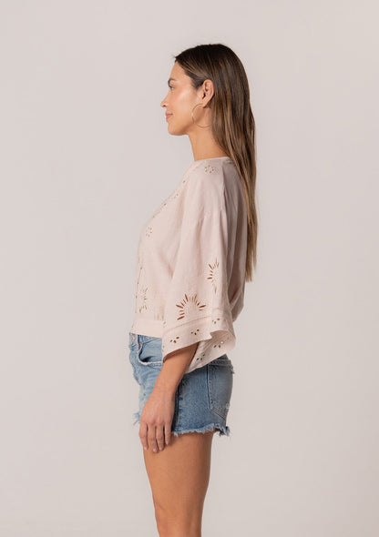 Elijah Eyelet Top