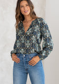Light Catcher Peasant Top