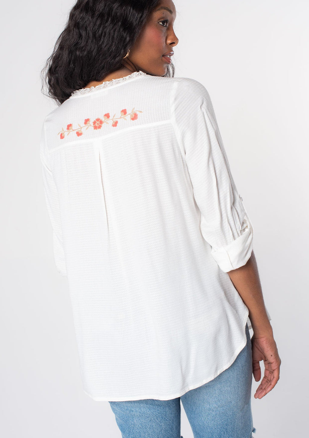 Lilith Button Front Blouse