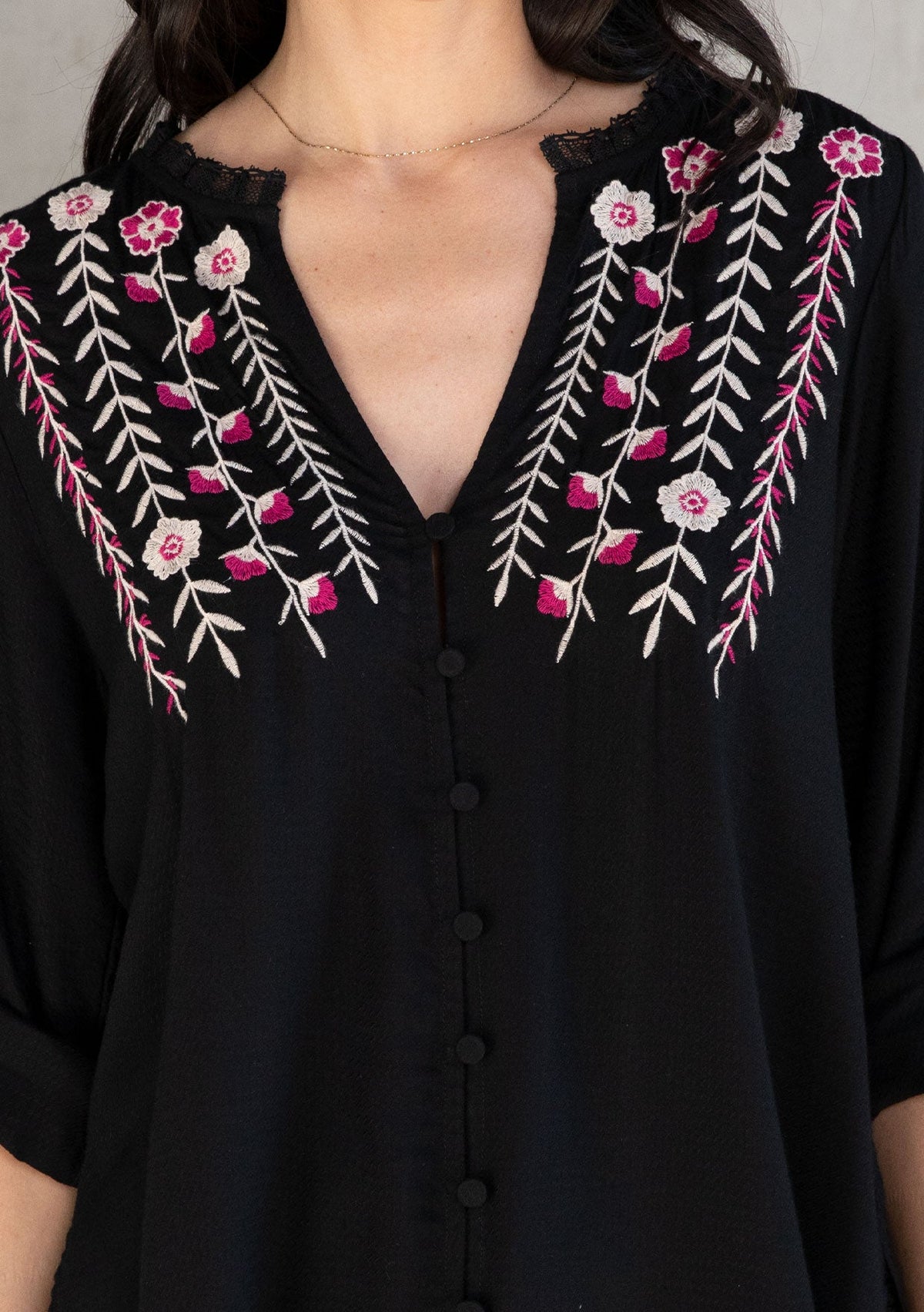 Lilith Button Front Blouse