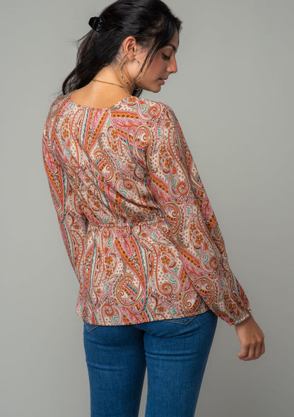 Ivy Tie Front Top