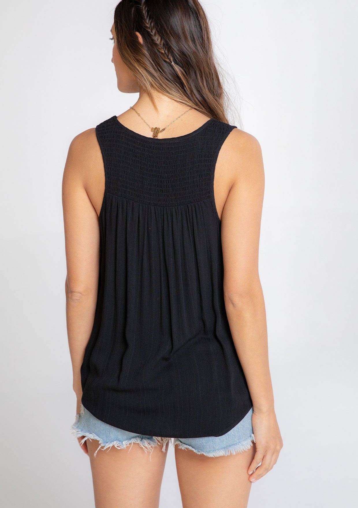 Isla Smocked Tank Top