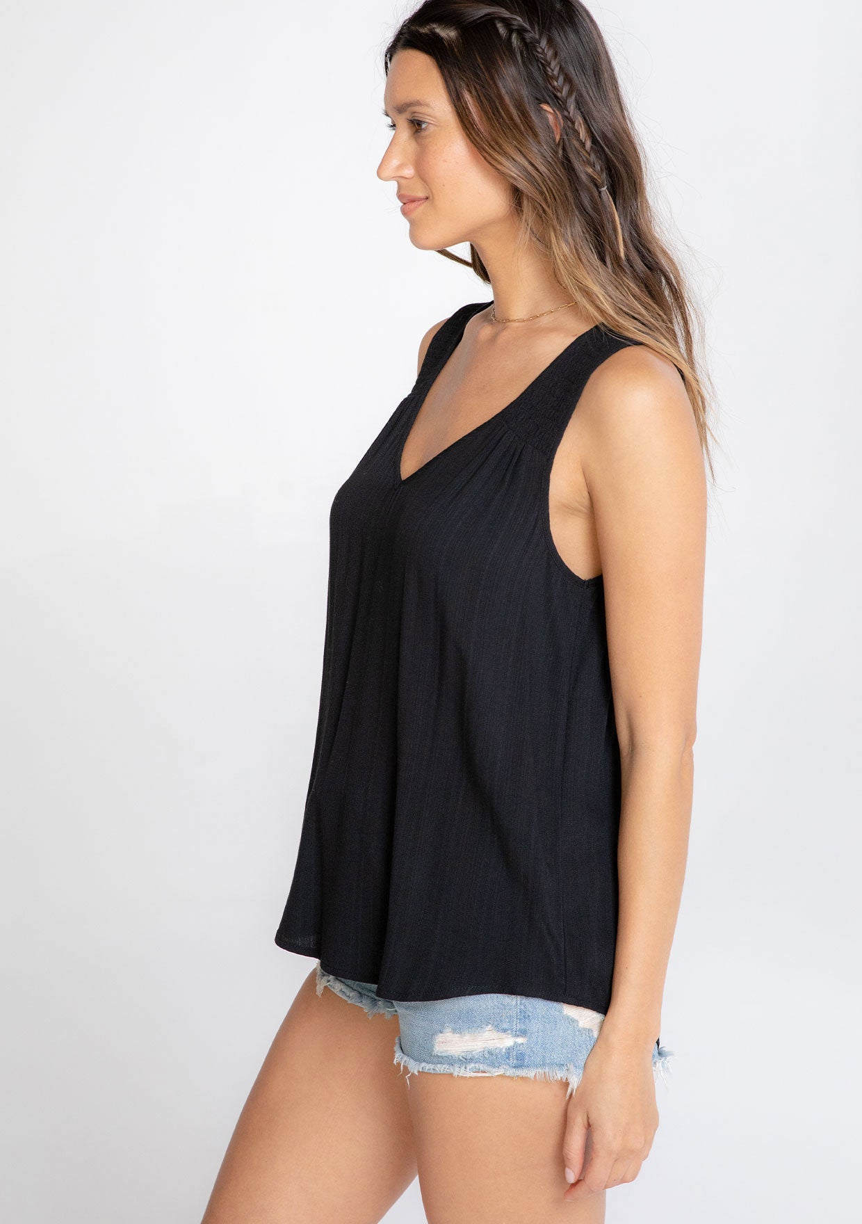 Isla Smocked Tank Top