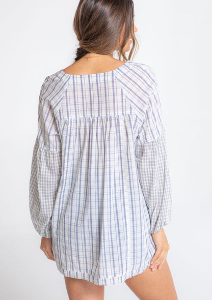 Quinn Oversized Plaid Shirt