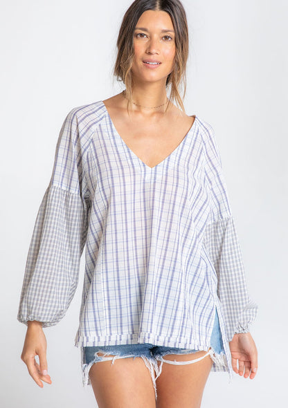 Quinn Oversized Plaid Shirt
