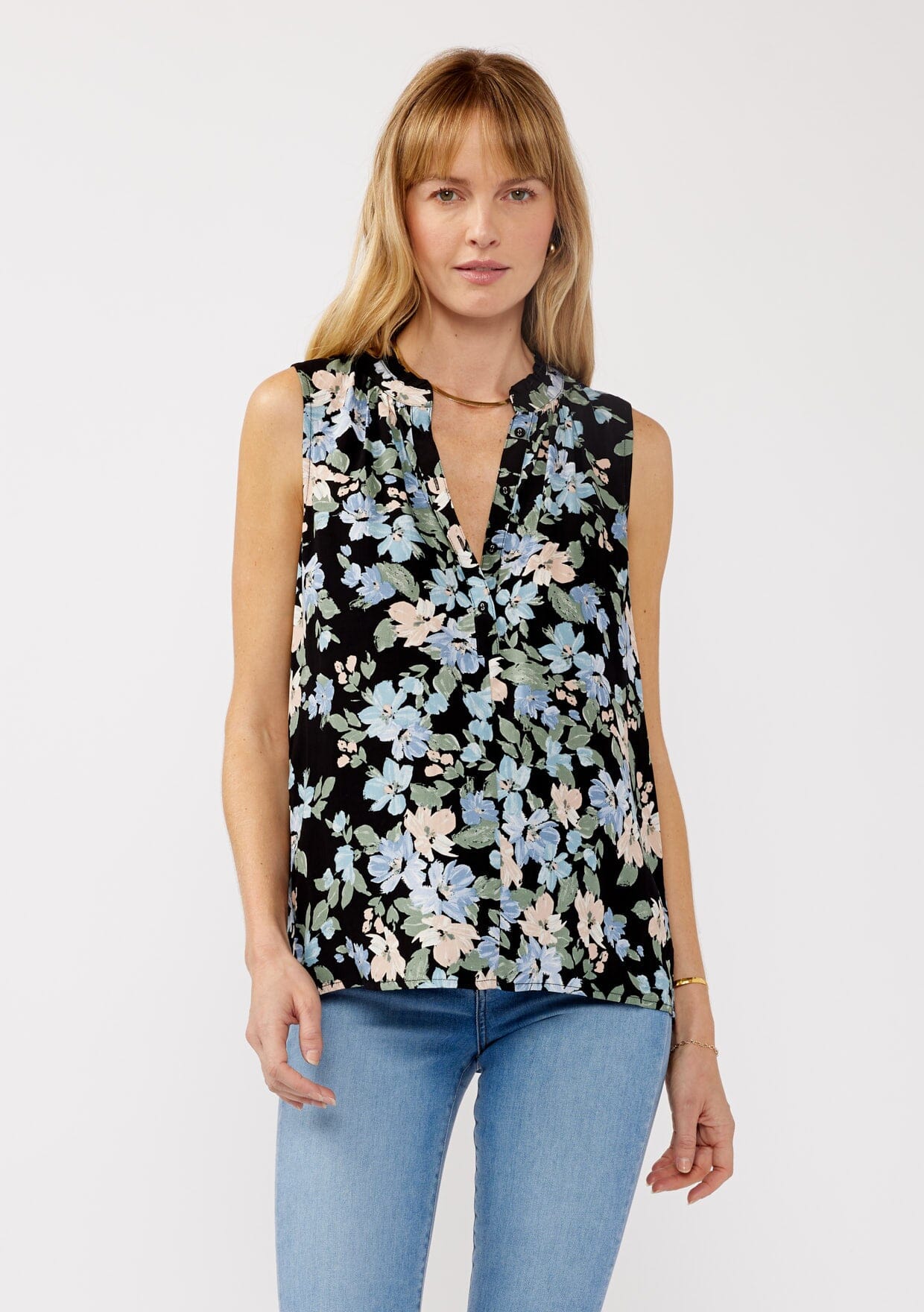 Yours Truly Sleeveless Top