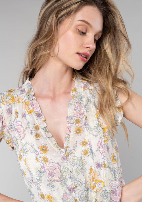 Annaliese Peplum Top