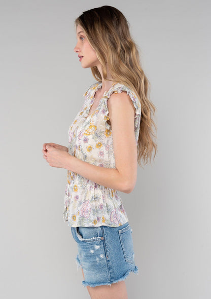 Annaliese Peplum Top