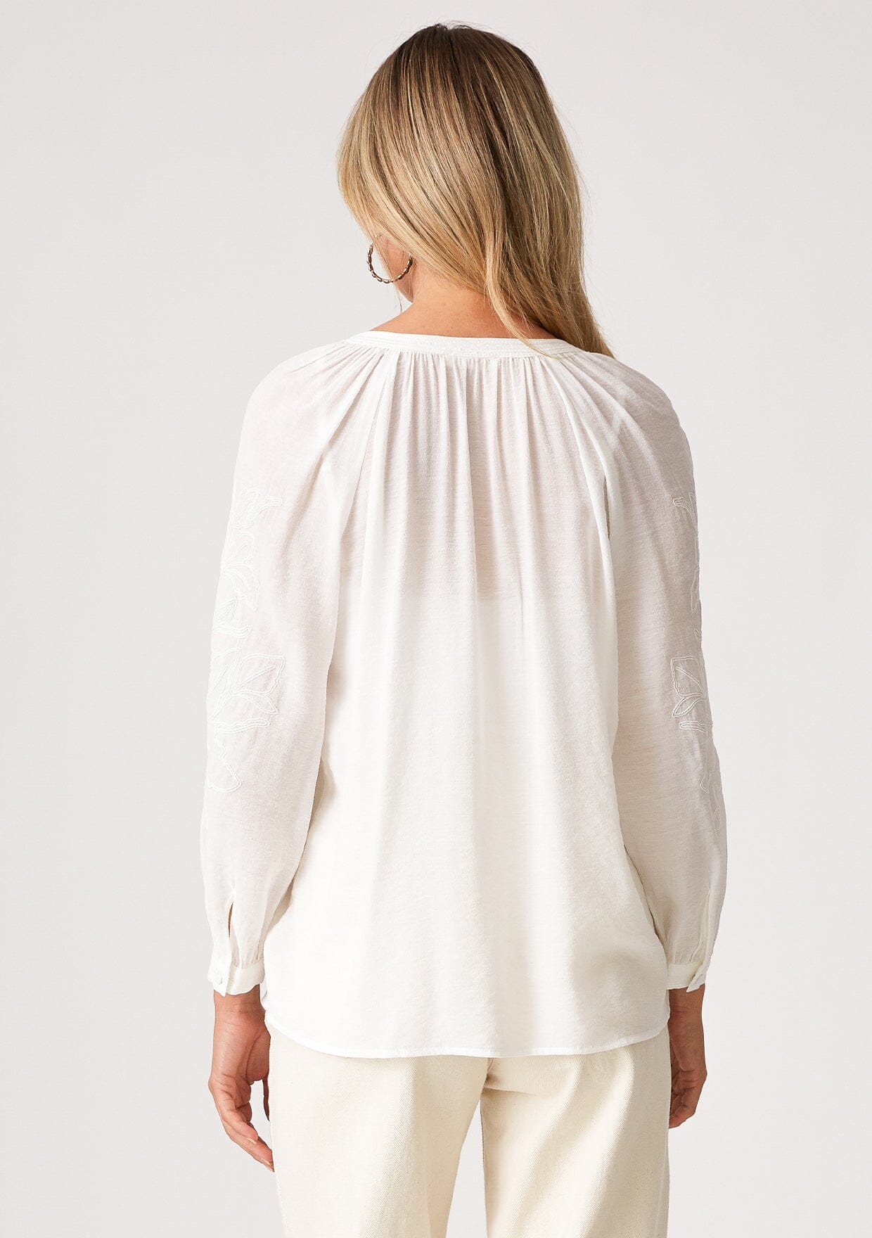 Tobi Embroidered Blouse
