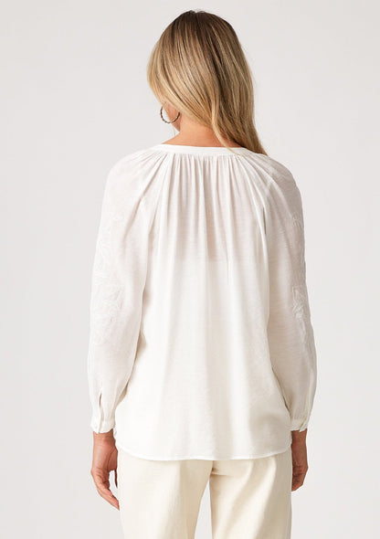 Tobi Embroidered Blouse