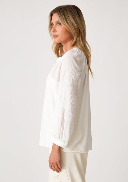 Tobi Embroidered Blouse