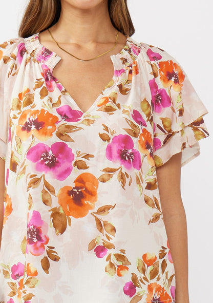 Blushing Meadow Top