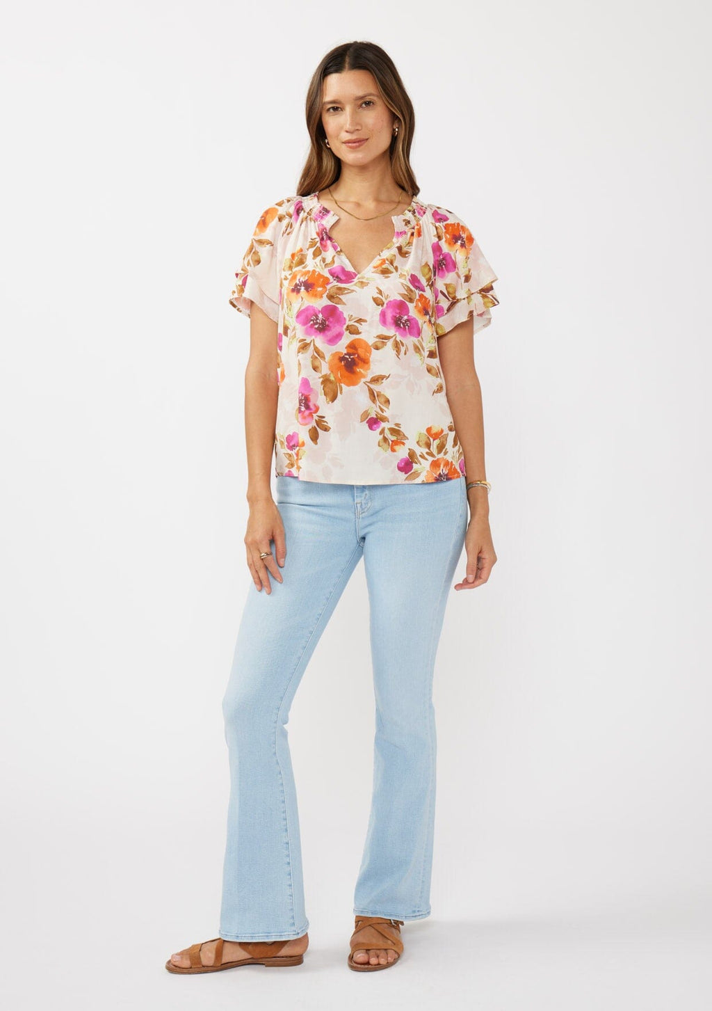 Blushing Meadow Top
