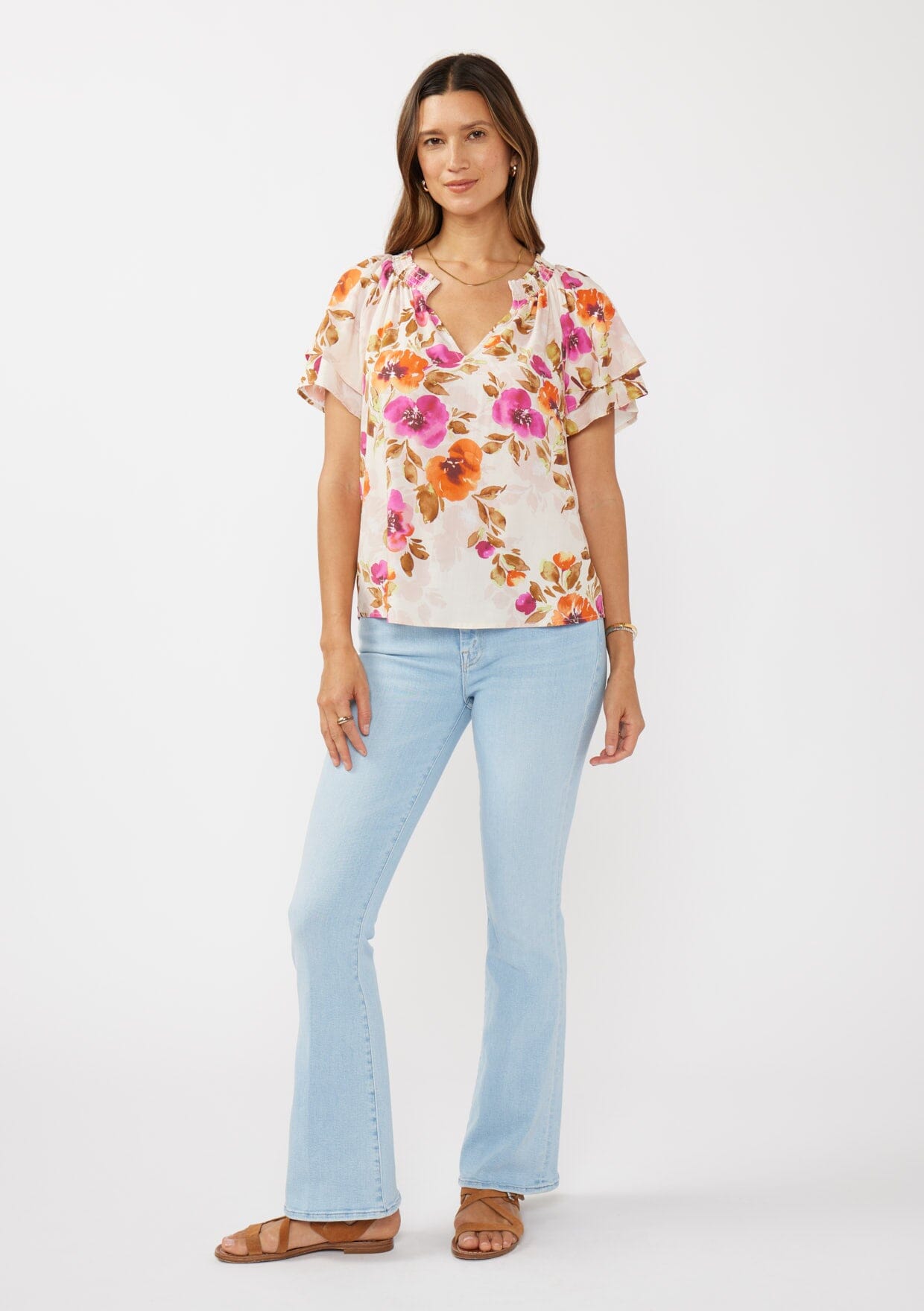 Blushing Meadow Top