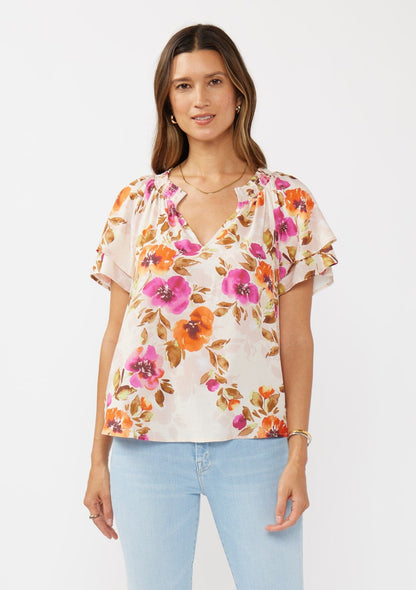 Blushing Meadow Top