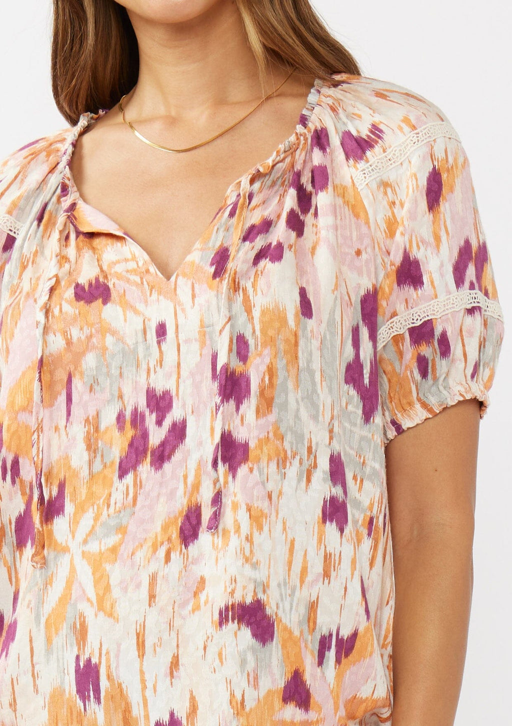 Terra Spice Floral Top