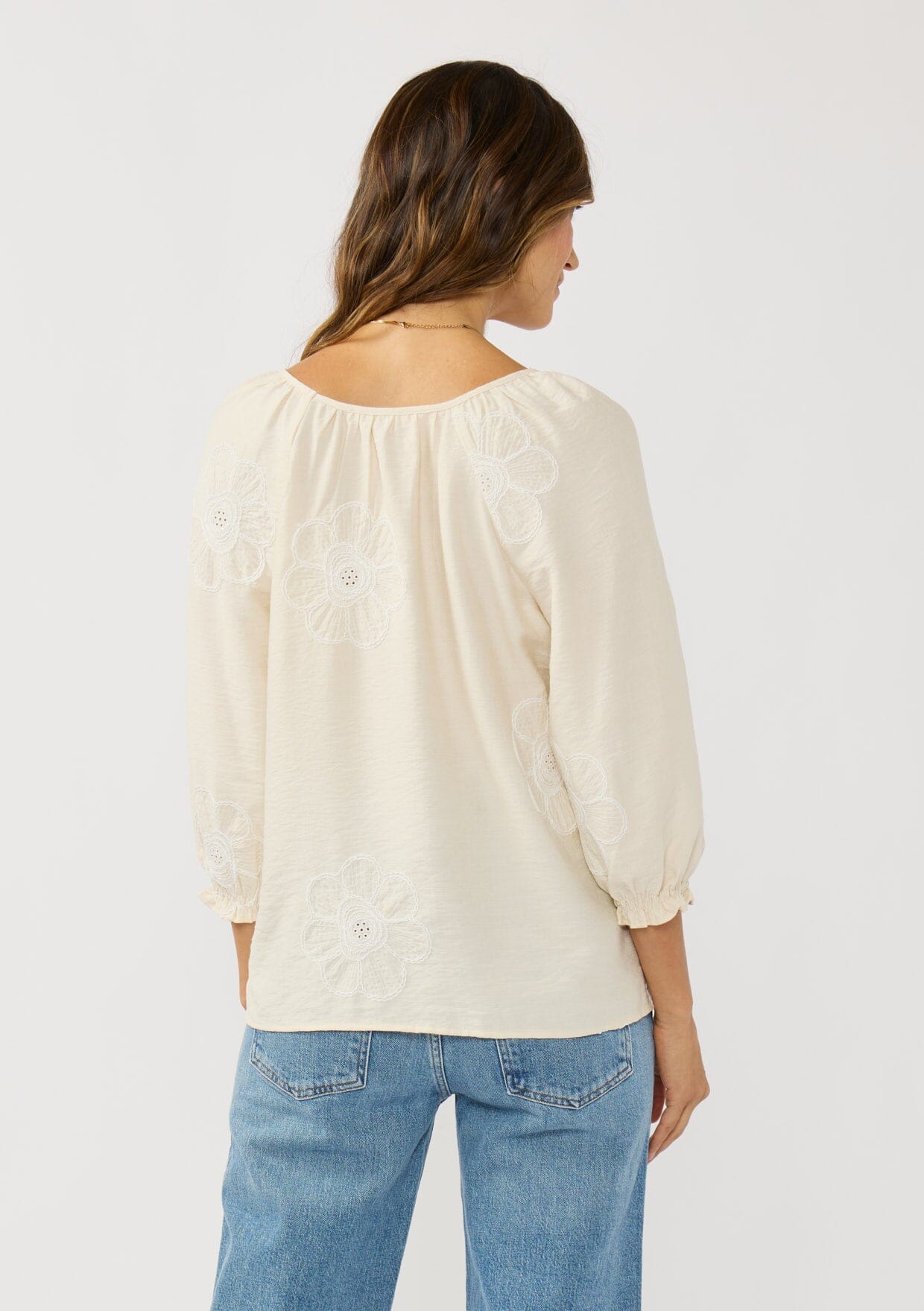 Lena Embroidered Blouse