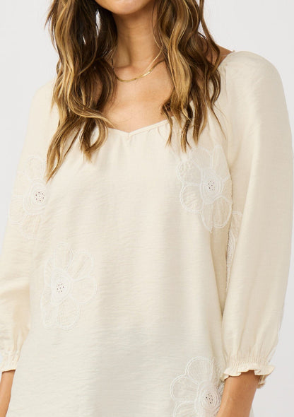 Lena Embroidered Blouse