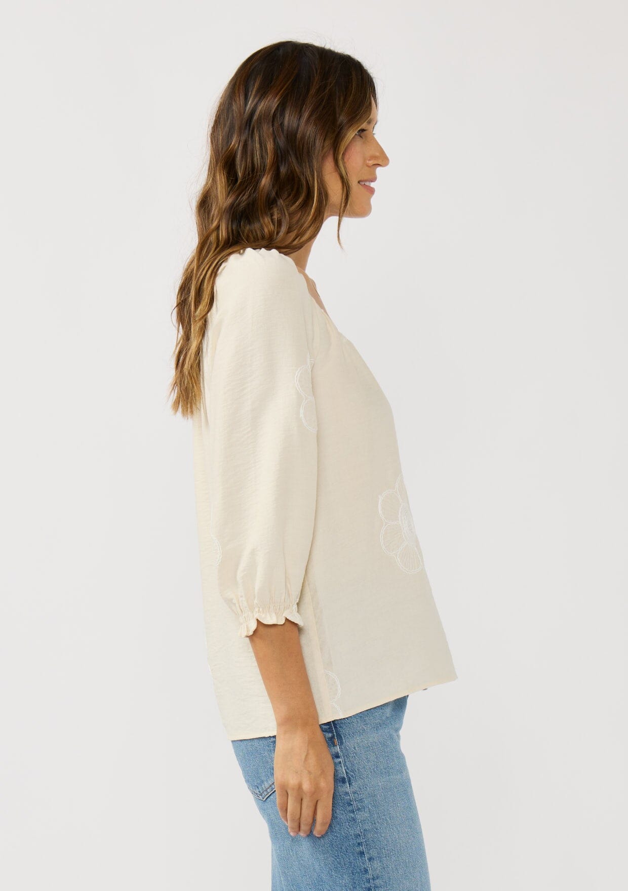 Lena Embroidered Blouse