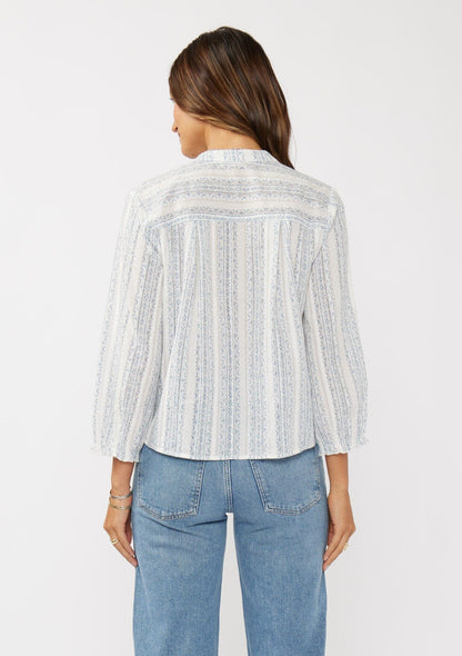 Medina Tie Front Blouse