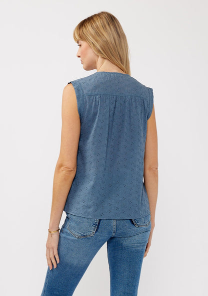Jess Embroidered Tank Top