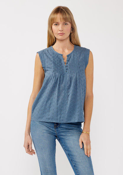 Jess Embroidered Tank Top