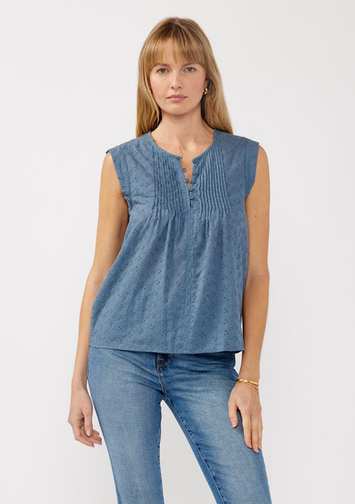 Jess Embroidered Tank Top