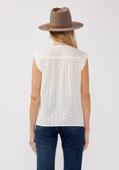 Jess Embroidered Tank Top