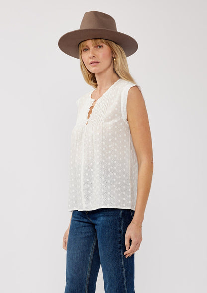 Jess Embroidered Tank Top