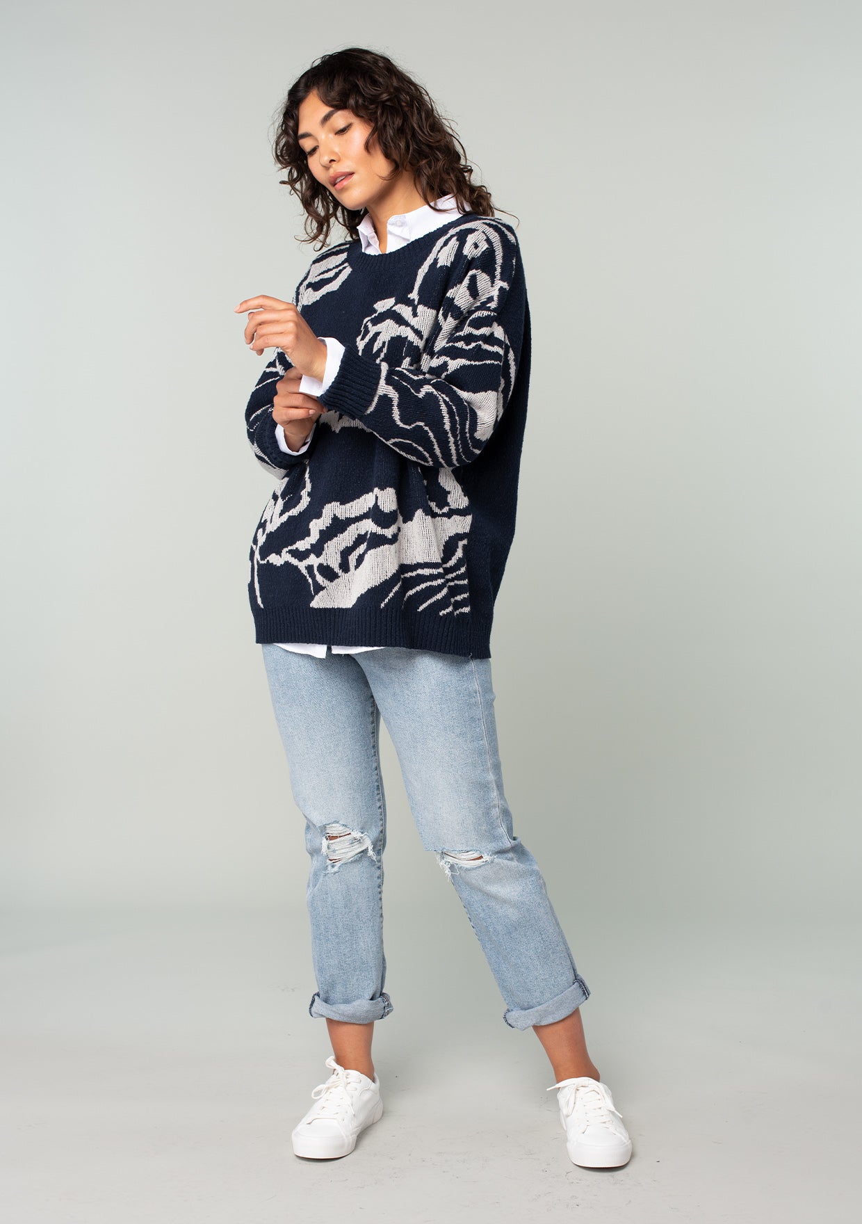 Bonne Floral Sweater