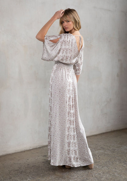 Serendipity Kimono Sleeve Maxi Dress