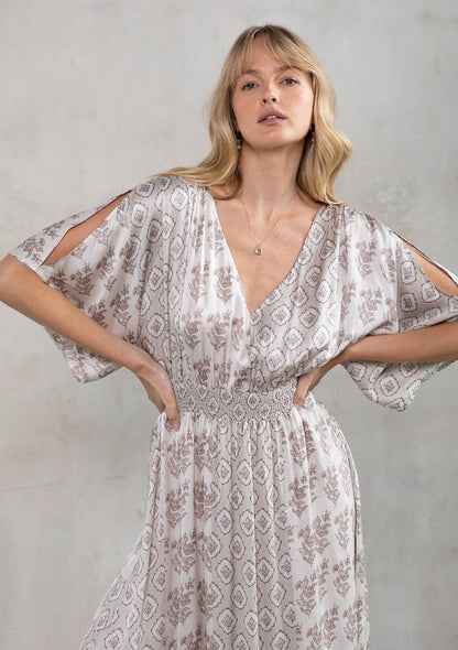 Serendipity Kimono Sleeve Maxi Dress