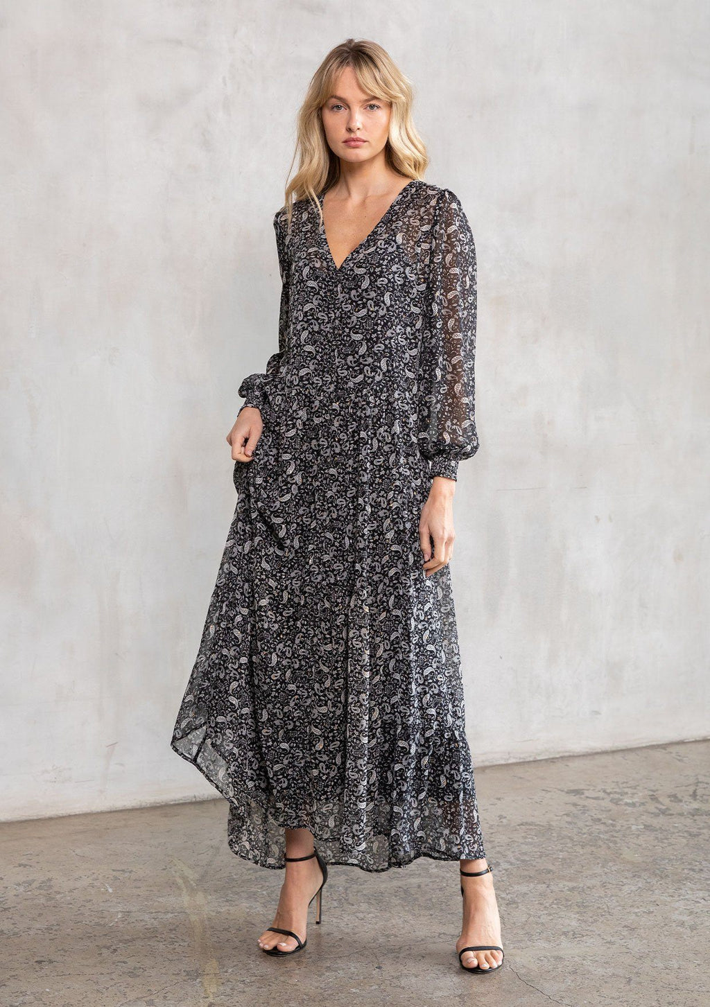 Moon And Stars Maxi Dress
