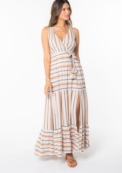 Alston Striped Maxi Dress