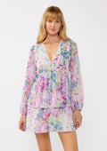 Floral Muse Tiered Mini Dress
