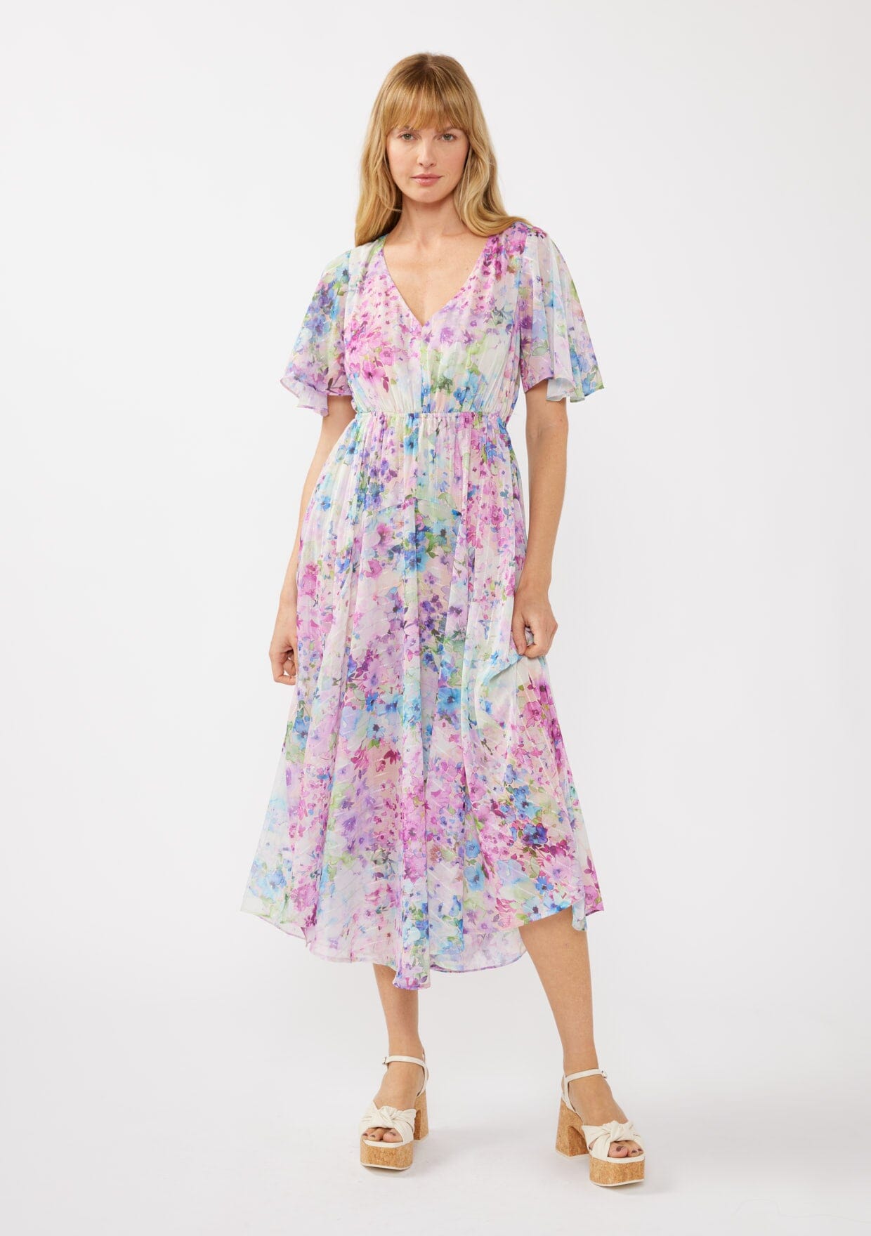 Floral Muse Midi Dress