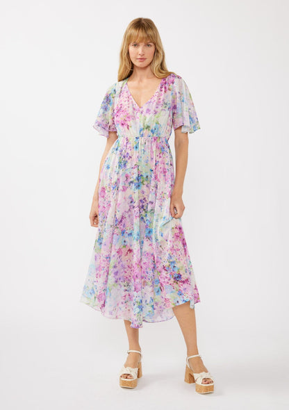 Floral Muse Midi Dress